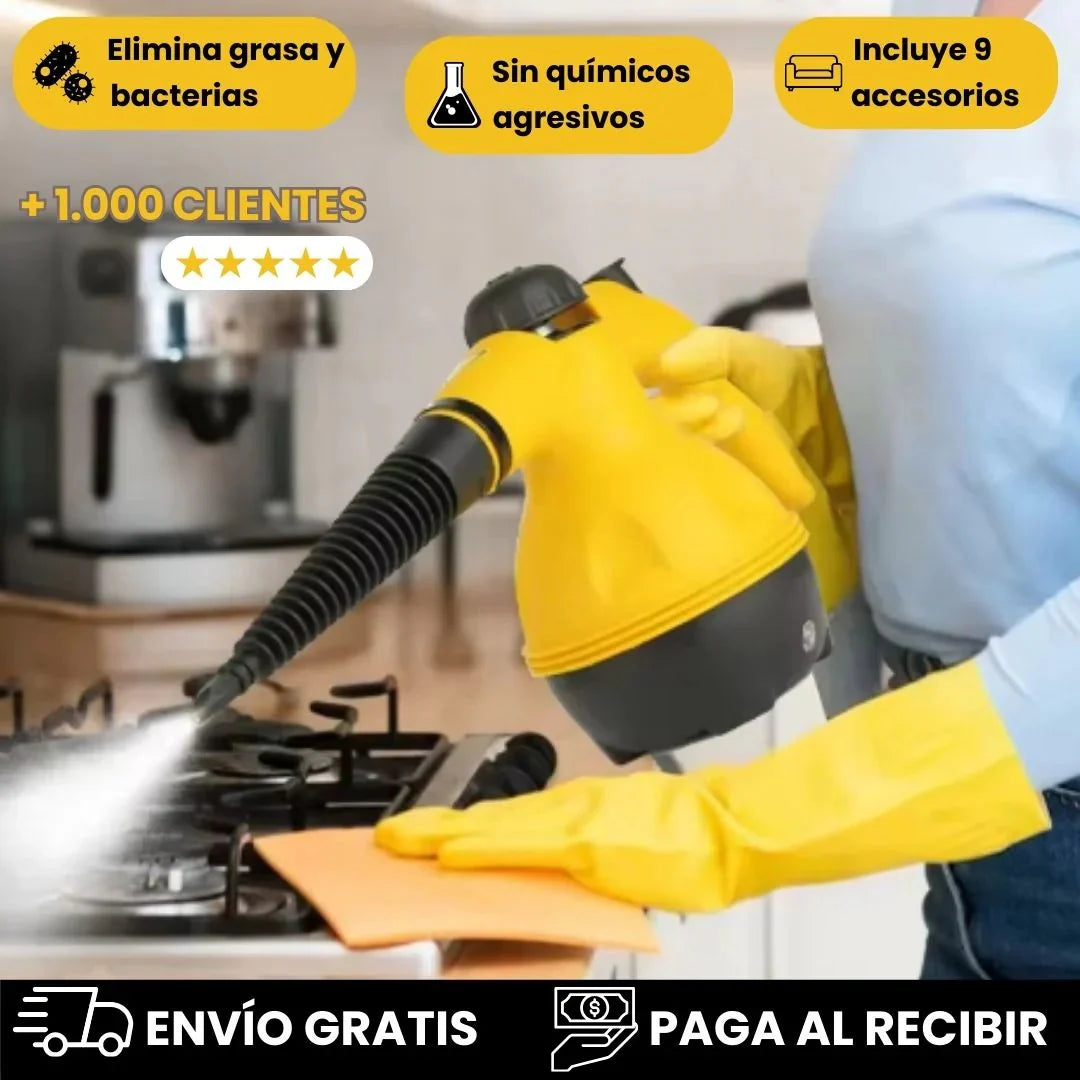 [PROMO] Máquina de Limpieza a Vapor – Elimina Grasa Difícil Sin Químicos 🔥