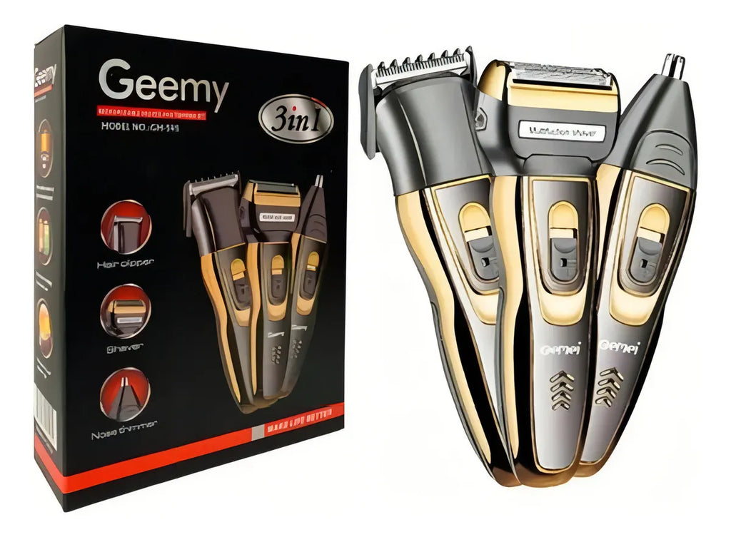 MAQUINA DE AFEITAR GEEMI 3 EN 1