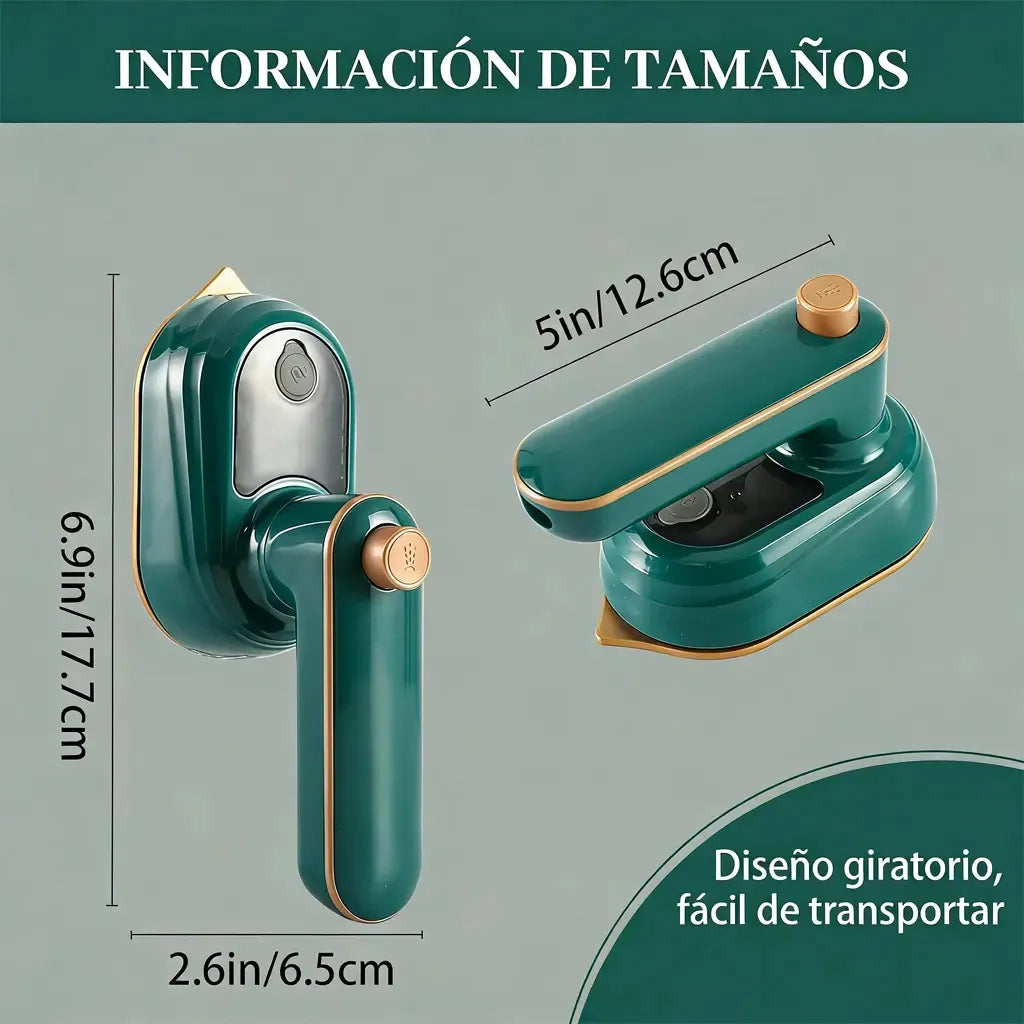 Mini Plancha Vapor Mano Portátil