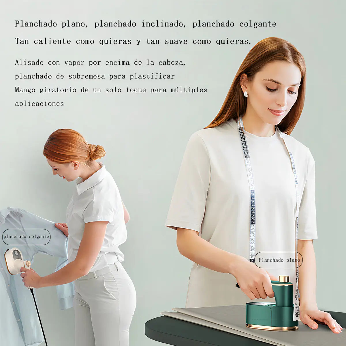 Mini Plancha Vapor Mano Portátil