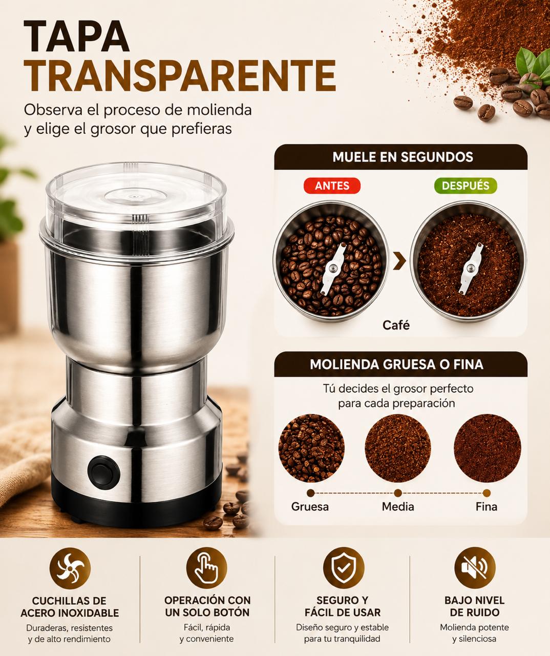 [PROMO] Grainix™ – Molino Multiusos Premium | 50 % OFF